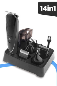Drive Islak Kuru Ipx7 Su Geçirmez Yıkanabilir 14 In 1 Standlı Erkek Bakım Seti ürün fotoğrafı
