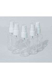 Sprey Başlı Plastik Boş Pet Şişe 50 ml 5 Adet ürün fotoğrafı