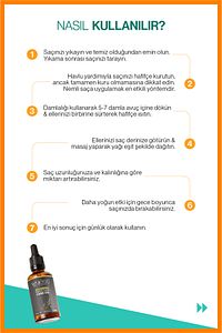 Erkek Saç Bakım Yağı - Dökülme Karşıtı, Saç Çıkarıcı & Besleyici Etki, E & A Vitaminli 50 ml ürün fotoğrafı