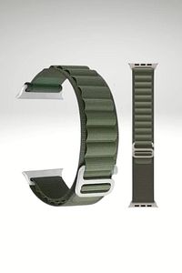 Apple Watch Uyumlu Seri 1/2/3/4/5/6/se/7/8/9 Ultra/ultra2 42-44-45-49mm - S10(46MM) Kordon Alpin 42 ürün fotoğrafı