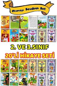 1.2.3. Sınıflar Için Hikaye Seti 20 Kitap Okuma Seti Her Kitap 32 Sayfa Ve Sorulu ürün fotoğrafı