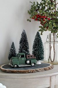 Mini Masa Çamı 3 Lü Yeşil ürün fotoğrafı