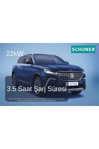 22kW Taşınabilir Elektrikli Araç Şarj İstasyonu 32A Trifaze/Monofaze (220V Dönüştürücü Hediyeli) ürün fotoğrafı