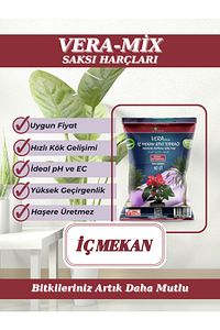 Vera Özel Karışım Iç Mekan Bitki Toprağı 10 Litre Çiçek Toprağı Toprak Harcı ürün fotoğrafı