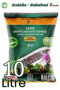 Veramix Kaktüs Sukulent Saksı Harcı Bitki Toprağı Özel Karışım Ithal Torf - Cocopeat 10 Litre ürün fotoğrafı