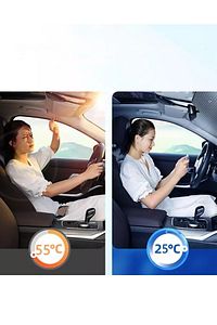 Araba Ön Cam Güneşlik Araç Oto Güneşlik Güneş Koruyucu Katlanabilir Vantuslu Araba Perdesi Önleyici ürün fotoğrafı
