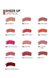 Nemlendirici Parlak Ruj- Sheer Up Lipstick - 013 Gaia - 8682536012119 ürün fotoğrafı
