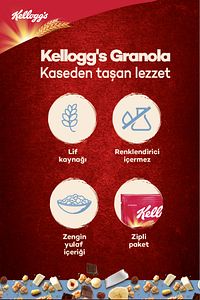 Karışık Meyveli Granola 340 Gr,%45 Yulaf Içerir,lif Kaynağı,%20 Kurutulmuş Meyve ürün fotoğrafı