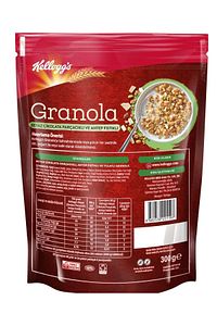 Beyaz Çikolata Parçacıklı Ve Antep Fıstıklı Granola 300 G,%46 Yulaf Içerir,lif Kaynağı ürün fotoğrafı