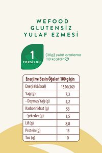 Glütensiz Yulaf Ezmesi 300 Gr 3'lü ürün fotoğrafı
