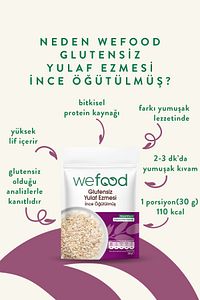 İnce Öğütülmüş Glutensiz Yulaf Ezmesi 300 gr 8683347034826 ürün fotoğrafı