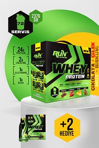 Whey Protein - 72 Adet - 4 Aromalı - 2376g - Hediyeli ürün fotoğrafı