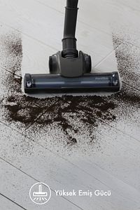 Pratic Aır Power P 1250 Antrasit Torbasız Dönebilen Turbo Başlıklı Dikey Süpürge . ürün fotoğrafı