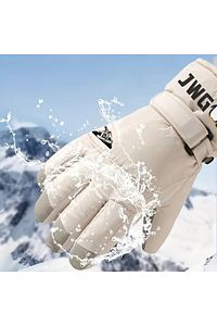 Unisex Snowboard Eldiveni Kayak Eldiveni Motor eldiveni içi polarlı Kar eldiveni ürün fotoğrafı