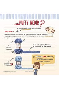 ( 5 Adet ) Puffy El Örgü Ipliği 5'li Paket - 87 Koyu Gri - 100 Gr. 9 Mt. Parmak Örgü Ipi ürün fotoğrafı