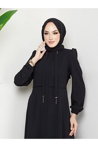 Kadın Yazlık Mevlana Perdesü Ferace 4590-1 ürün fotoğrafı