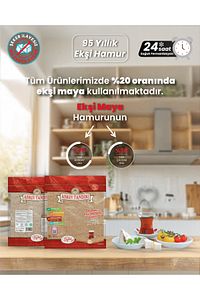 4'lü Ekşi Mayalı Kepekli Lavaş Tandır Ekmeği ( Diyabetik Ekmek) 350 Gr. ürün fotoğrafı