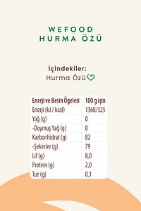 Hurma Özü 315 gr (Soğuk Sıkım) ürün fotoğrafı
