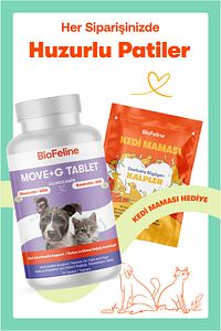 Kedi ve Köpekler İçin Glukozamin İçeren Eklem ve Kas Destek Tableti – 75 Tablet ürün fotoğrafı