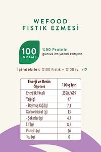 %100 Fıstık Ezmesi 300 gr ürün fotoğrafı