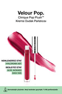 Pop Plush™ Kremsi Dudak Parlatıcısı - Renk: Velour Pop 3.4ml | Parlak Bitiş, Nemlendirici Etki ürün fotoğrafı