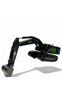 metal uçlu kepçe dozer sürtmeli ekskavatör çocuk mühendisliği oyuncak ürün fotoğrafı