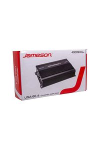 Usa-60.4 4 Kanal 4000w Oto Amfi 4x60rms Bass Kontrol Hediyeli ürün fotoğrafı