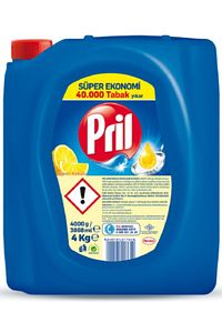 Elde Bulaşık Deterjanı Üç Etkili Güç Limon 4 Kg X 4 Adet ürün fotoğrafı