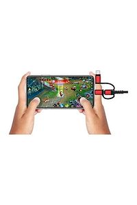 Htun 3 Arada 1 Mhl USB Tip C Ila HDMI Kablosu 1080P Hd Tv Adaptörü Android & Amp;ios (Kırmızı) ürün fotoğrafı