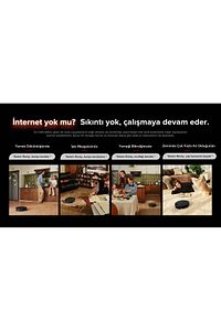 Saros 10 Akıllı Robot Süpürge siyah ürün fotoğrafı