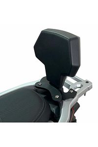 GP Kompozit RKS Freccia 150 2022-2024 Uyumlu Sissy Bar Siyah ürün fotoğrafı