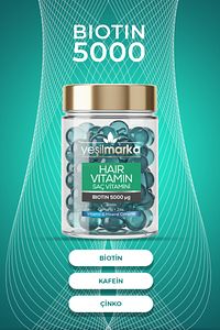Saç Vitamini - Biotin & Kafein - Canlandırıcı Ve Güçlendirici Saç Bakım Yağı - Parlak Görünüm ürün fotoğrafı