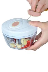 Fobex Mini Manuel Ipli Rondo, Sebze Ve Meyve Dilimleyici Ve Doğrayıcı [3 Bıçaklı]-450ml ürün fotoğrafı