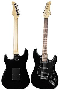 Rph-30bk-35amp Gül Klavye Strat Kasa Sss 35w Elektro Gitar Seti ürün fotoğrafı