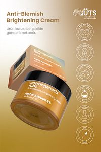 %2 Arbutin Leke Kremi 50ml - C Vitaminli Leke Karşıtı Aydınlatıcı Cilt Tonu Eşitleyici Vegan ürün fotoğrafı