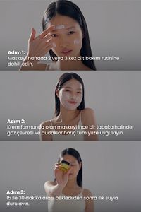 %10 Ginseng Krem Maske 50ml - Durulanan Yüz Maskesi Yenileyici Bariyer Güçlendirici Ve Onarıcı Vegan ürün fotoğrafı