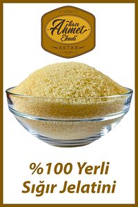 Toz Jelatin 5 Kg %100 Saf Yerli Sığır Jelatini 240 Bloom ürün fotoğrafı
