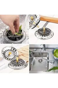 Lavabo Süzgeci Lavabo Gider Süzgeci Mutfak Lavabo Evye Süzgeci ürün fotoğrafı