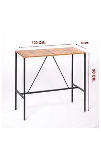 Retodesing Bar Masası 100/45 Yemek Masası ürün fotoğrafı