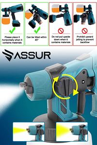 21v Çift Akülü 300 Mm Vernik Sprey Boya Püskürtme Makinesi ürün fotoğrafı