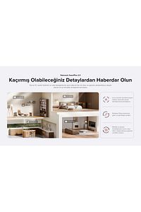Saros 10 Akıllı Robot Süpürge Beyaz ürün fotoğrafı