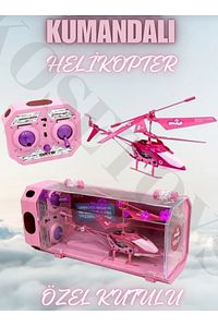 Oyuncak Helikopter Özel PVC kutulu RC Pembe Uzaktan kumandalı Oyuncak ürün fotoğrafı