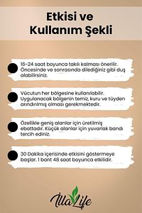 Hızlı Etkili Büyük Boy Kas Eklem Bel Bacak Kol Boyun Sırt Omuz Karın Regl Için Bant Isı Bandı 10'lu ürün fotoğrafı
