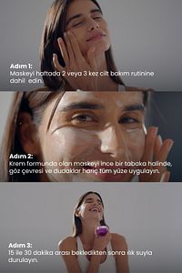 %0.3 Retinol Krem Maske 50ml - Durulanan Yüz Maskesi Canlandırıcı Kırışıklık Karşıtı Vegan ürün fotoğrafı