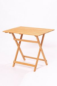 Balkon Bahçe 60x80 Cm Masa 3’lü Katlanabilir Bistro Set 2 Sandalye 1 Bahçe 60x80 Cm Masa ürün fotoğrafı