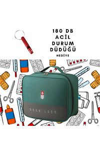 Yeşil Ilk Yardım Deprem, Ilaç, Ve Trafik Çantası (SADECE ÇANTA-HEDİYELİ) ürün fotoğrafı