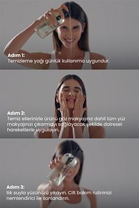 Yüz Ve Makyaj Temizleme Yağı 400ml - Nemlendirici, Sebum Dengeleyici, Cleansing Oil Vegan (%5 CICA) ürün fotoğrafı