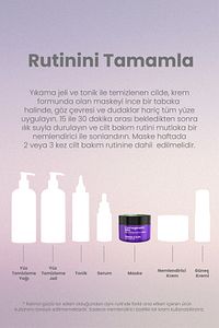%0.3 Retinol Krem Maske 50ml - Durulanan Yüz Maskesi Canlandırıcı Kırışıklık Karşıtı Vegan ürün fotoğrafı