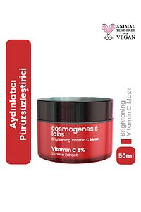 %5 Vitamin C Krem Maske 50ml - Durulanan Yüz Maskesi Aydınlatıcı Pürüz Giderici Ton Eşitleyici Vegan ürün fotoğrafı