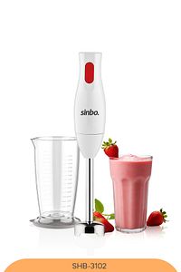 SHB 3102 El blenderi 350 W Beyaz ürün fotoğrafı